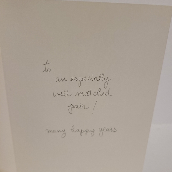 VINTAGE Adorable Elephant Anniversary Card - Picture 2 of 5